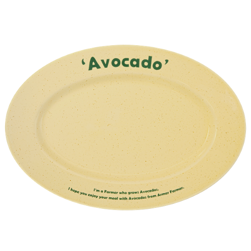 Avocado Farm オーバルプレート